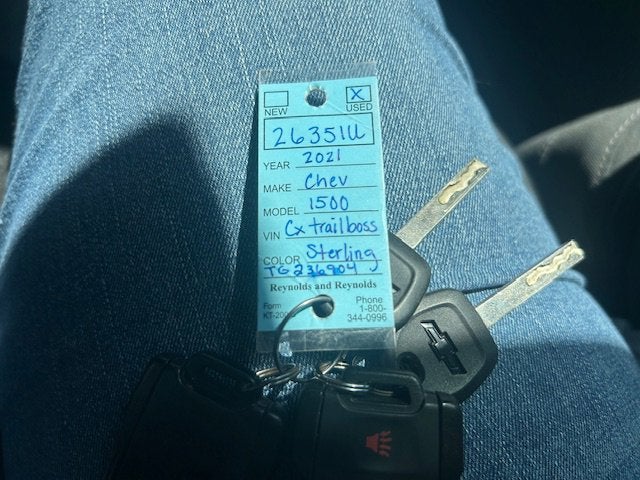 2021 Chevrolet Silverado 1500 Custom Trail Boss