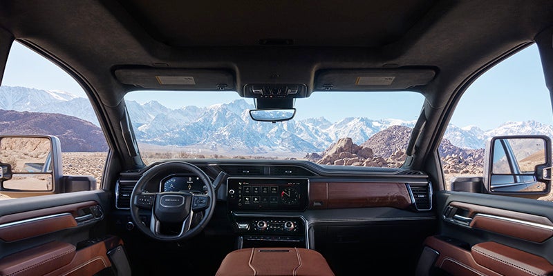 The Stylish Interior of the GMC Sierra HD