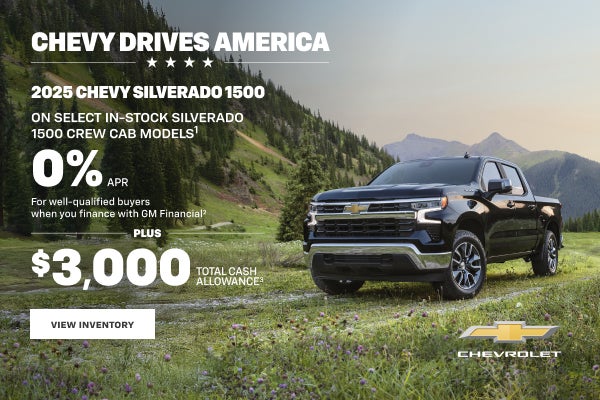 A Local Chevrolet Dealership Carries: SUVs, Trucks & More