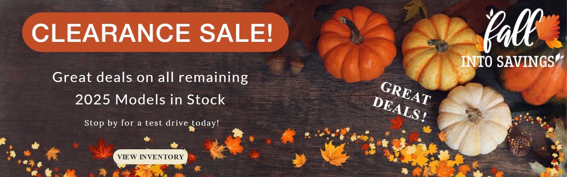 2025 Model Clearance!